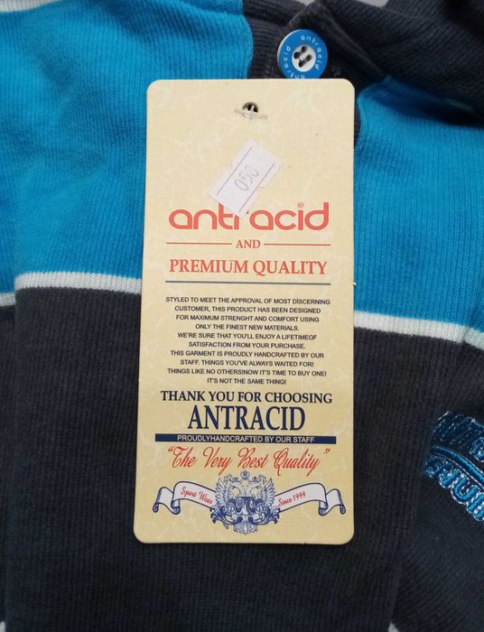 R) ANTRACID MĘSKA bluza z kapturem Roz.XL/XXL