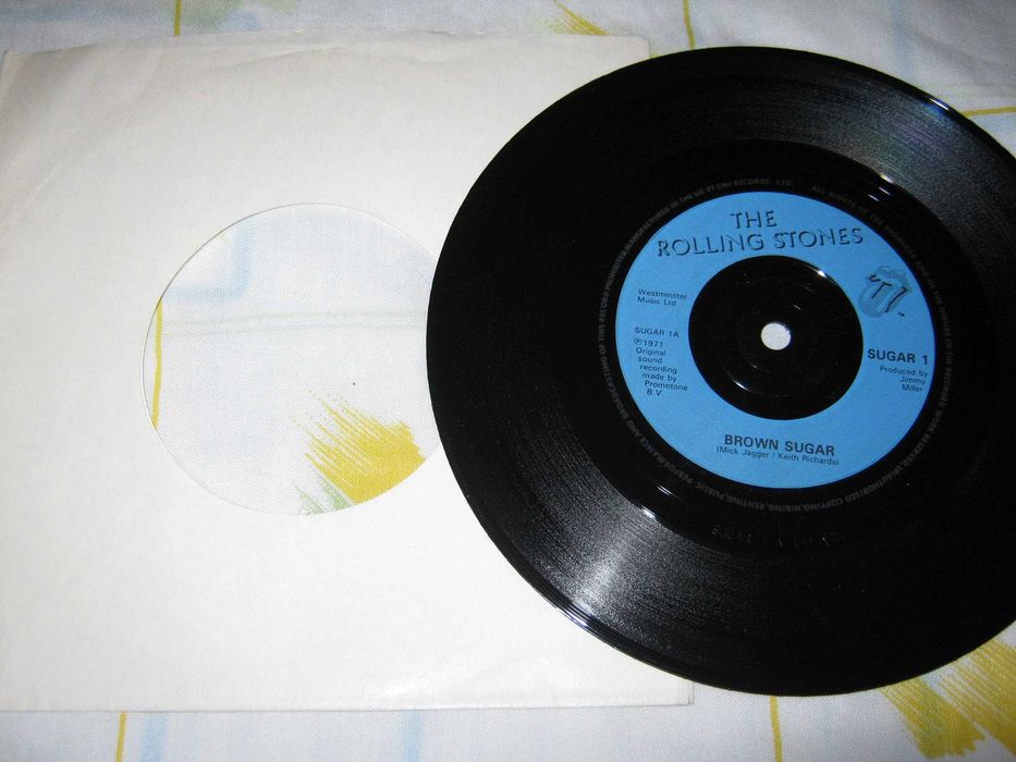 Rolling Stones - Brown Sugar - Single Vinil - Artigo de colecção