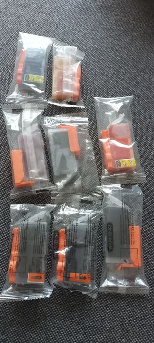 Tusze z chipem do drukarki canon pixma