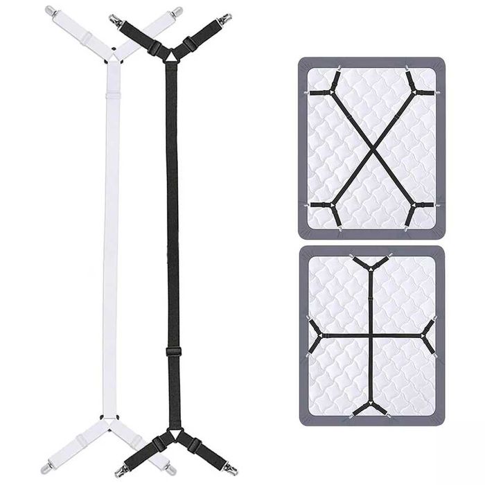 Резинки простыни, наматрасника матраса фиксатор крепление