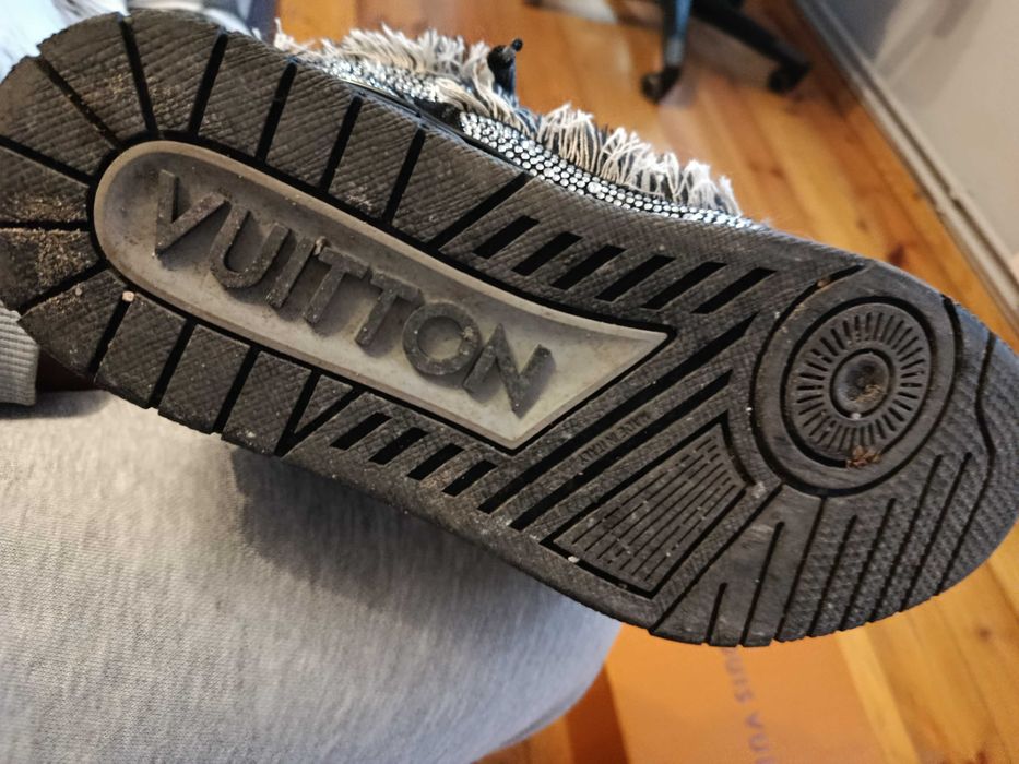 Buty lv skate x svarowski