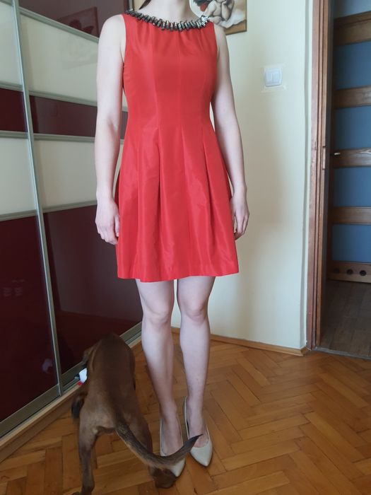 Czerwona sukienka Zara