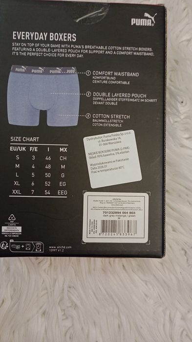 Komplet bokserek męskich Puma M