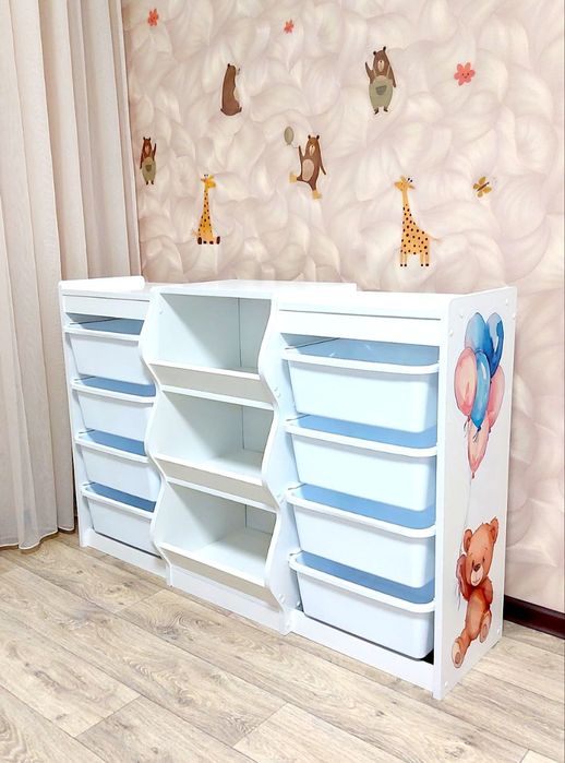 ‼️Для ІГРАШОК‼️ Стелаж для іграшок Полиця Комод органайзер для іграшок