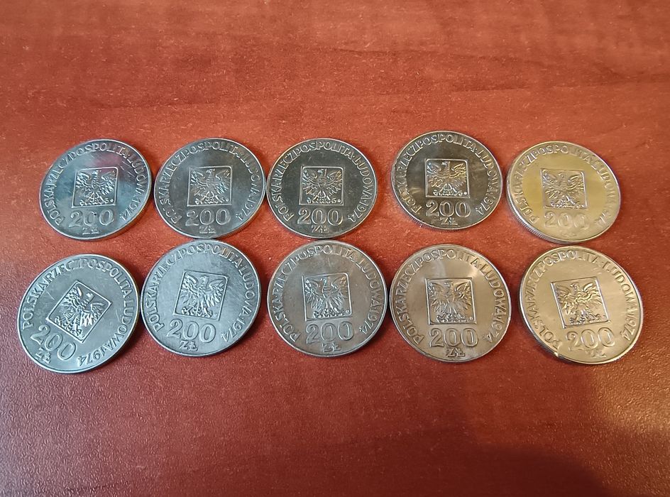 10x mapka PRL oryginalne