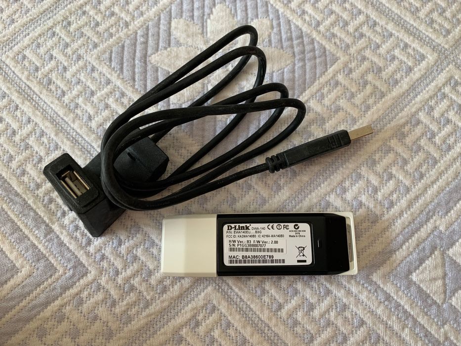 D-Link USB Wi-Fi Adapter Wireless N DWA-14064283909388161122