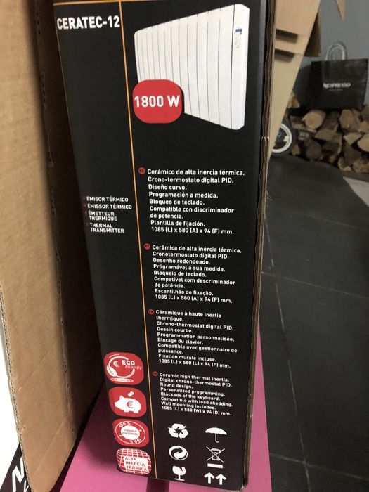 Emissor térmico  EQUATION CERATECPRO 1200W
