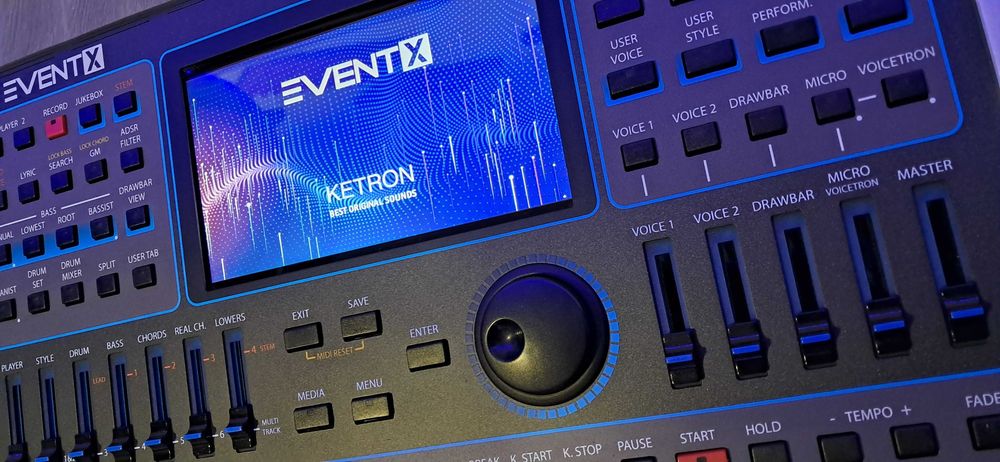 Modulo Ketron EventX + Pedaleira FS13