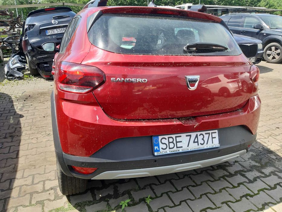 DACIA SANDERO III k:NPI klapa lampa maska błotnik drzwi zderzak części