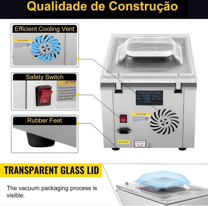 Máquinas Selar a Vácuo NOVA