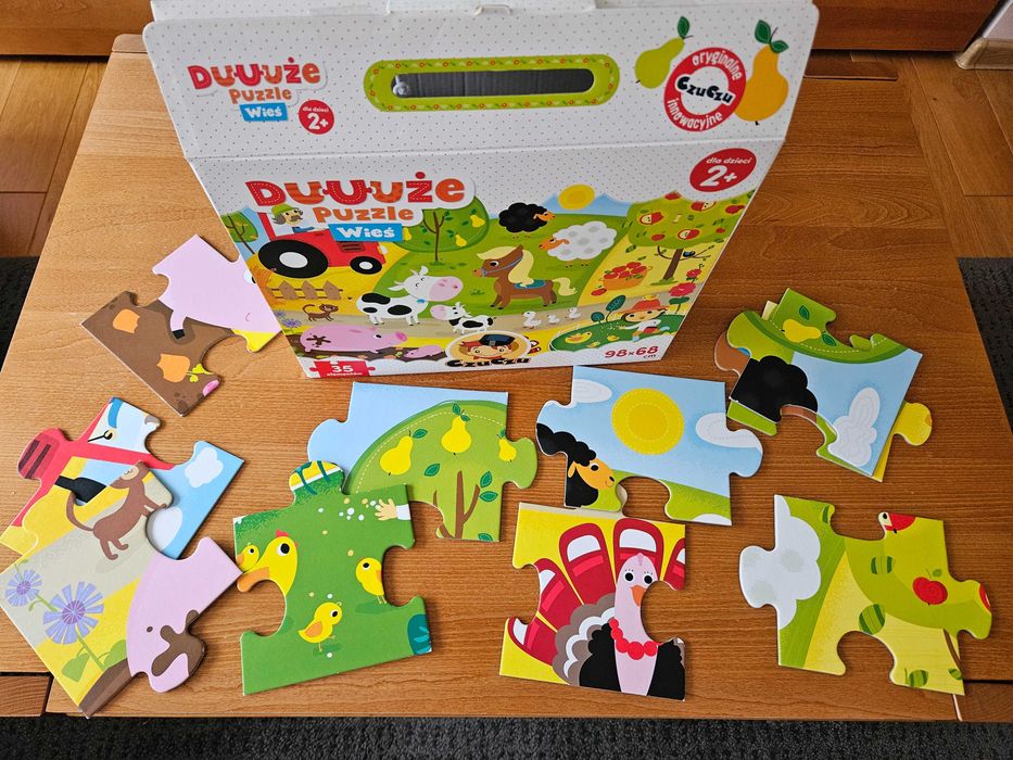 Duże puzzle wieś czuczu