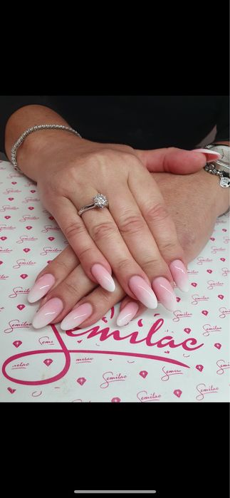 Paznokcie żelowe,hybryda akryl acrylozel Pń Górczyn Grunwald Dębiec