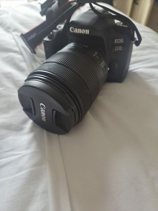 Kit Canon EOS 77D Com Objetiva Superior mais Extras