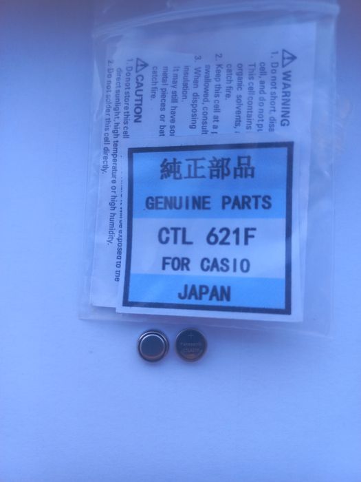 Аккумулятор для Casio, Citizen CTL 621F