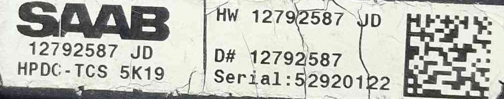 Conjunto de Botões 12792587 - SAAB 9-3