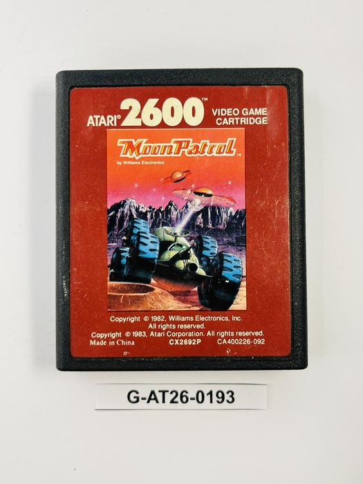 Moon Patrol Atari 2600