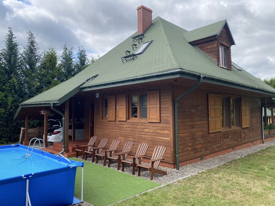 Dom letniskowy z Jacuzzi w Okunince, 500m od centrum i głównej plaży