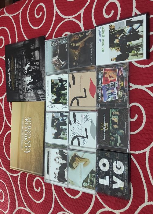 Oreja de Van Gogh-Cds autografados