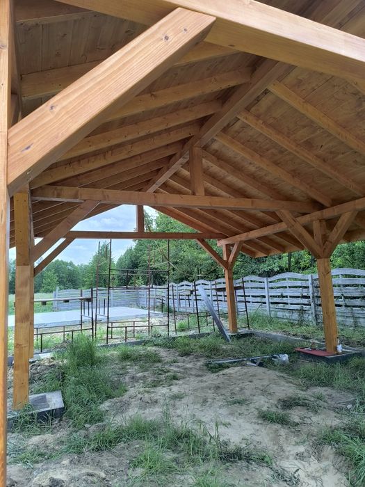 Altana.Wiata garażowa.