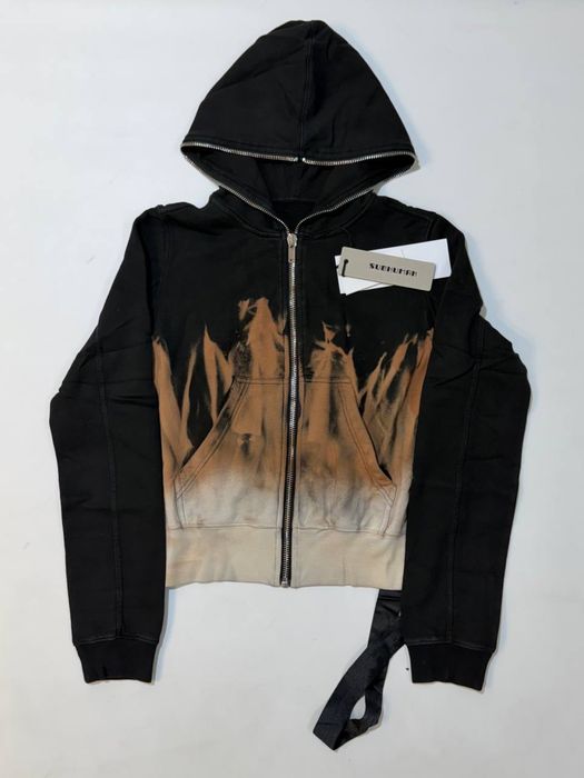 зип худи Rick Owens Fire DRKSHDW Zip Hoodie