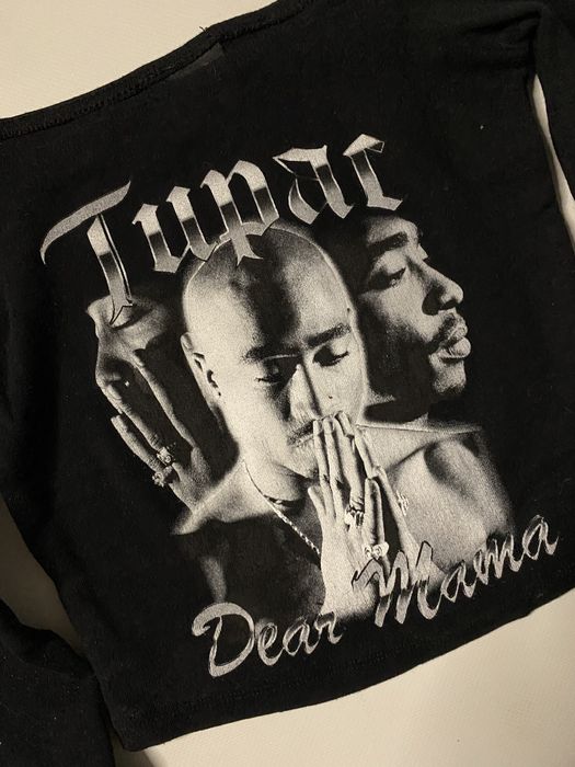 Кропнутий топ з відкритими плечима 2PAC/Bershka