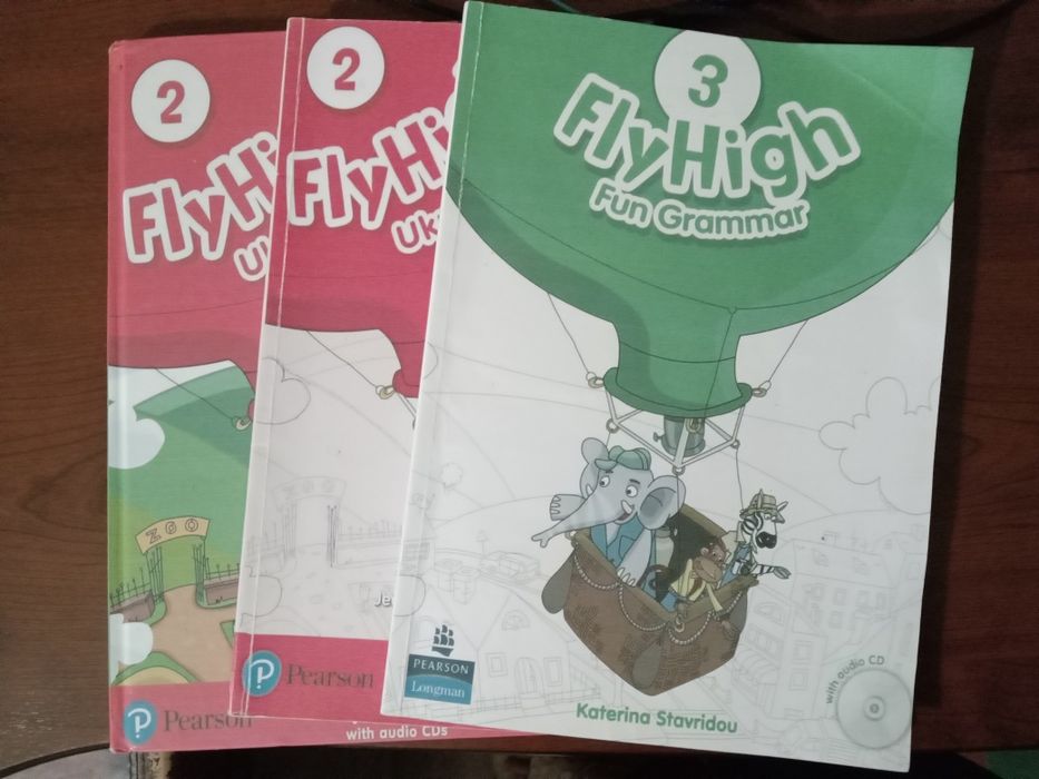 Fly High Fun Grammar 2 і 3 — комплект із 3 книг