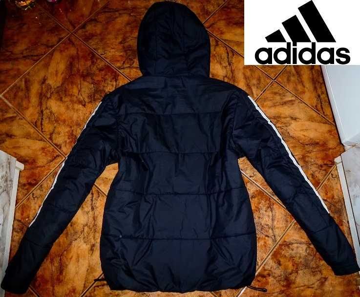 ADIDAS kurtka ORYGINAŁ puchowa kaptur ZIMOWA r L 40  NOWOŚĆ hit