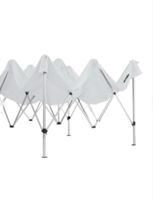 Tenda Tectake Nova 3mx3m estrutura em aluminio