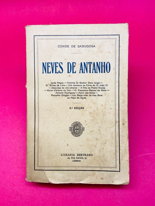 Neves de Atanho - Conde de Sabugosa