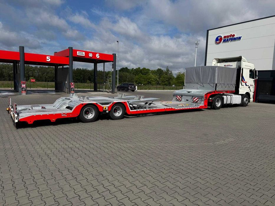 Wynajem naczepy niskopodwoziowej, lawety, transport