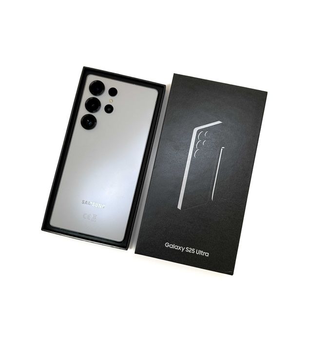 Samsung Galaxy S25 Ultra 1TB - WhiteSilver - Komplet - Gwarancja