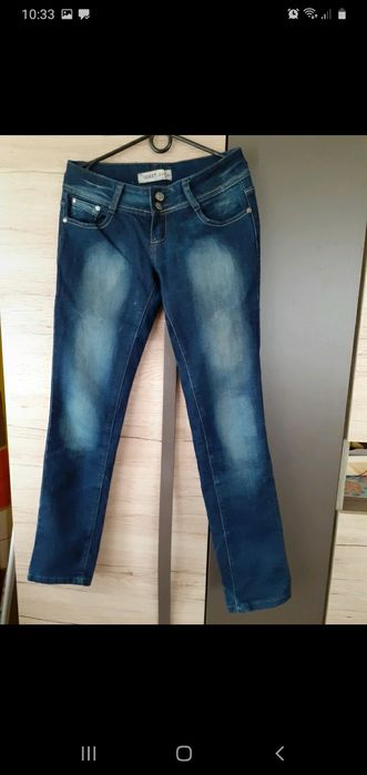 Spodnie jeansy damskie
