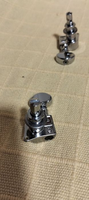 Afinadores de guitarra Grover 406C 6 Mini Locking Rotomatics