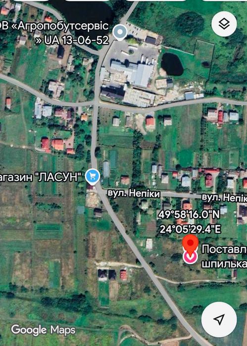 Продаж ділянки 25с. Надичі, Жовківський р.н