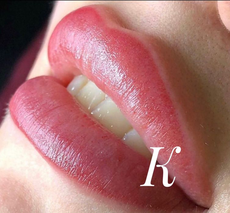 Перманентный макияж.Пудровые брови,губы,межресничка.