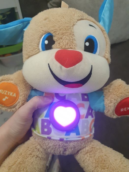 Misiaczek uczniaczek Fisher price stan idealny wysyłka