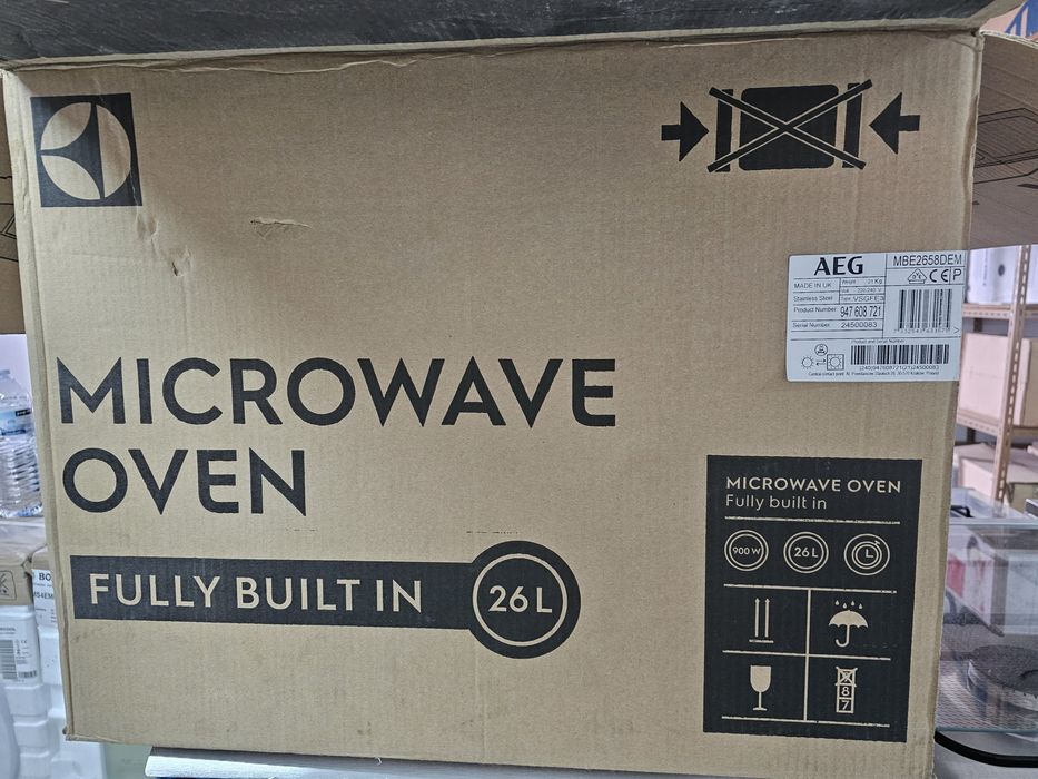 Microondas encastre AEG