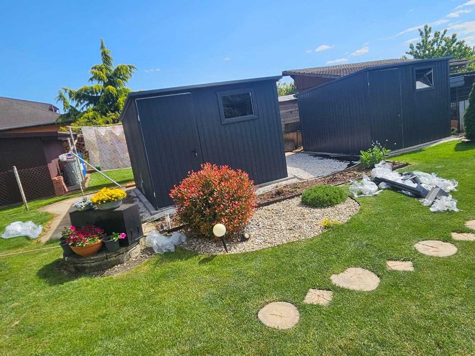 Garaż blaszak 4x2 Garaż blaszany schowek magazyn mały garaż 2x3 3x5