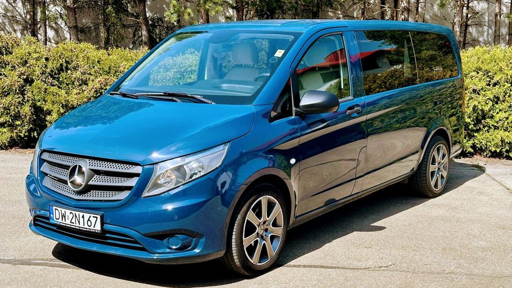 Mercedes-Benz Vito Vito 8 osobowe, automat, zadbane, krajowe. Faktura Vat 23%