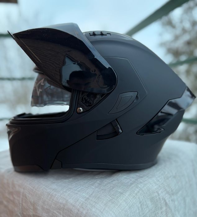 Мото Шолом трансформер МОДУЛЯР для мотоцикла ORZ helmets (MT, ls2) LVS