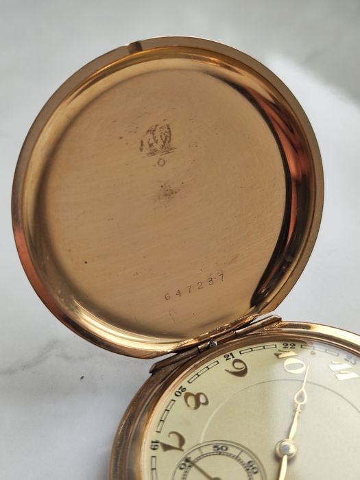 Вінтажний кишеньковий годинник Swiss Made 10K Gold Filled