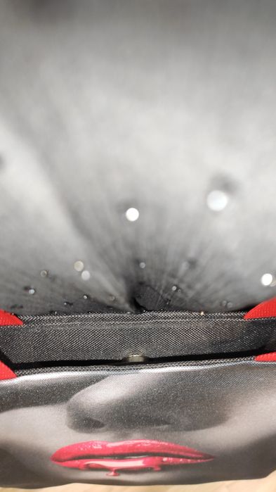 Duża Torebka Shopper bag XXL usta torba w usta twarz kobiety torebka