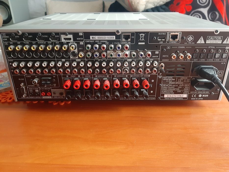 DENON AVR 3808+pilot.