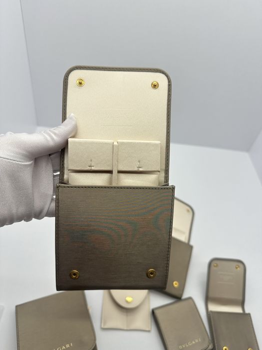 Траспортний мішечок під браслет або сережки Bvlgari Булгарі.