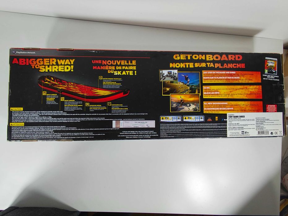 Tony Hawk Shred + Skateboard - Playstation 3 PS3