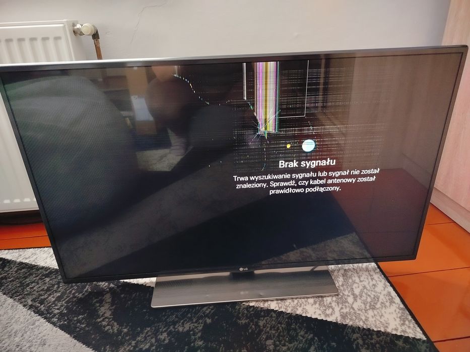 Telewizor uszkodzony