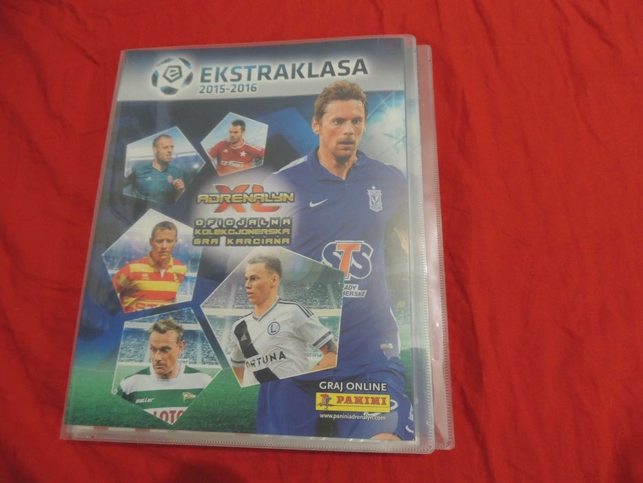 Kompletna edycja ekstraklasa 2015/2016 15/16 100% kompletny album