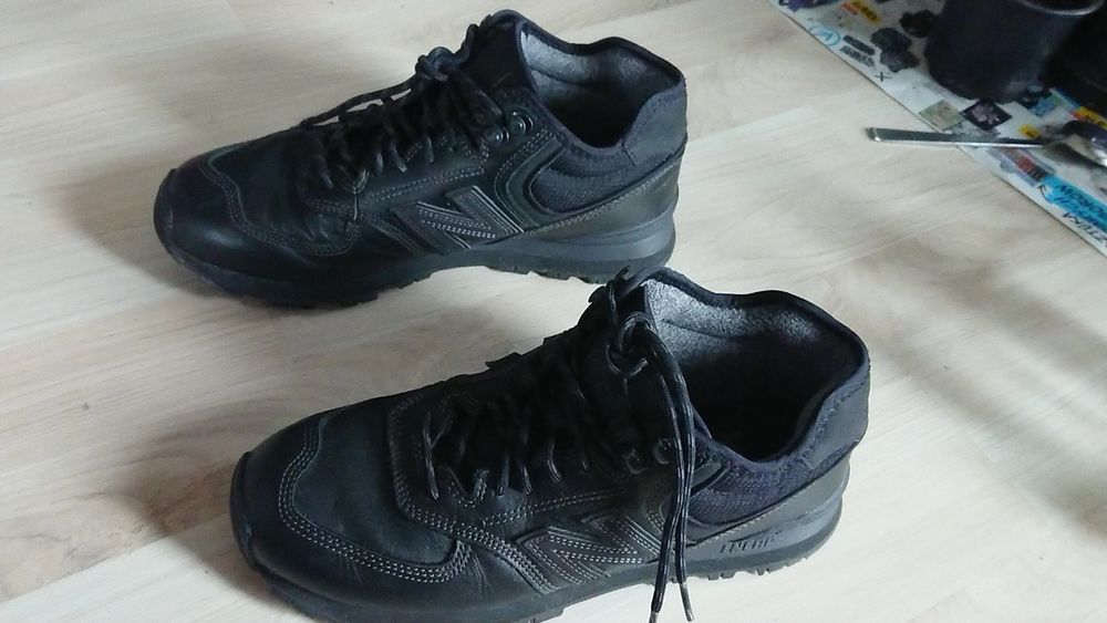 Buty zimowe ocieplane męskie New balance 574 roz. 42.5 skóra jak Nowe