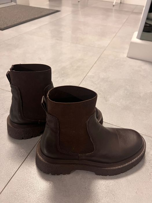 Buty jesienne skórzane