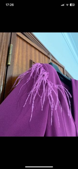 Vestido cerimónia Buganço roxo